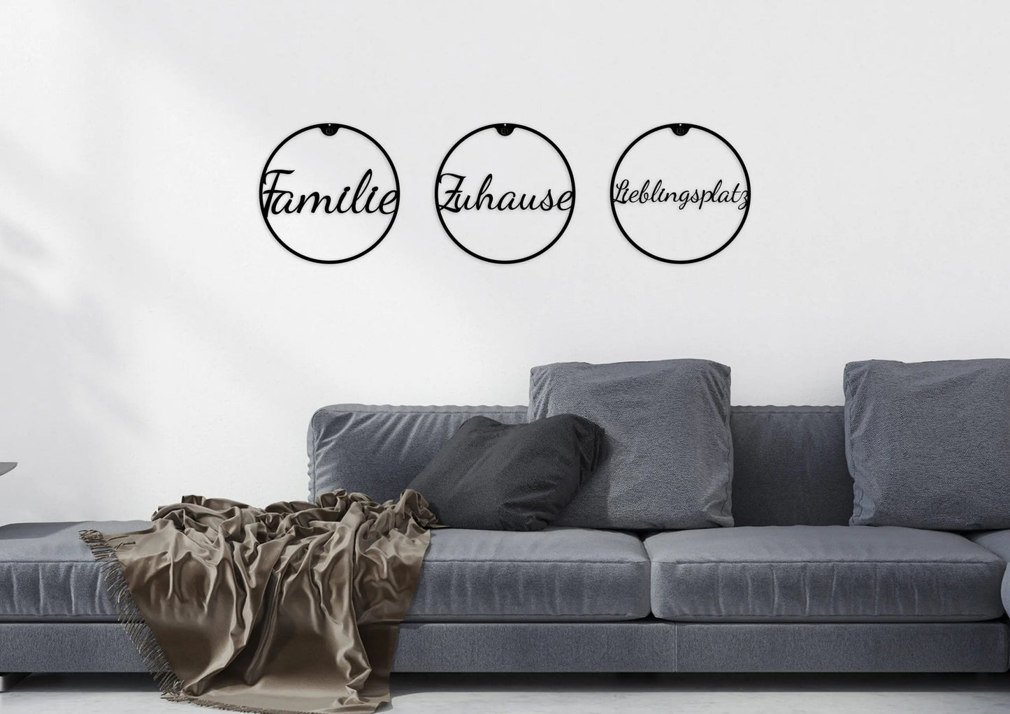 Wanddeko Familie Set LifeSteel