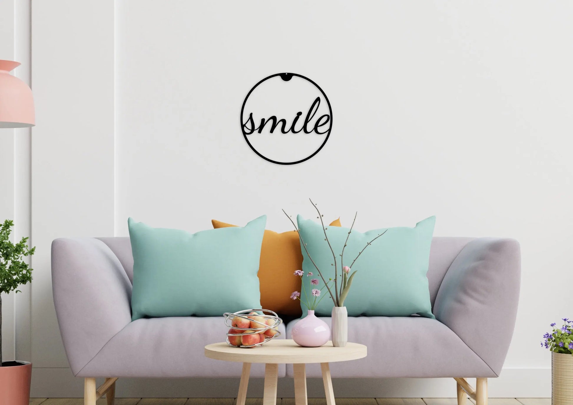Wanddeko Smile LifeSteel