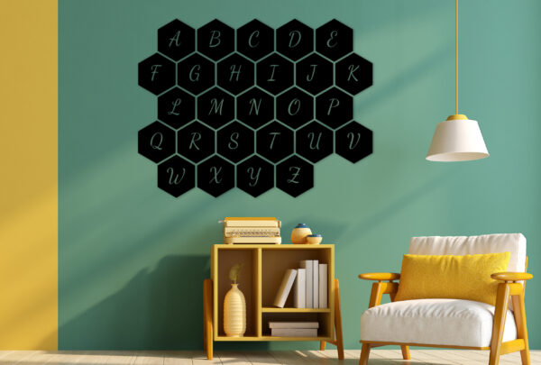 Wanddeko Creative Wall Honeycomb Format