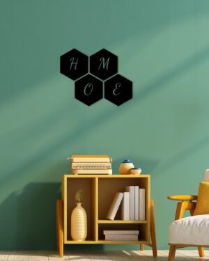 Wanddeko Home Set Honeycomb Format